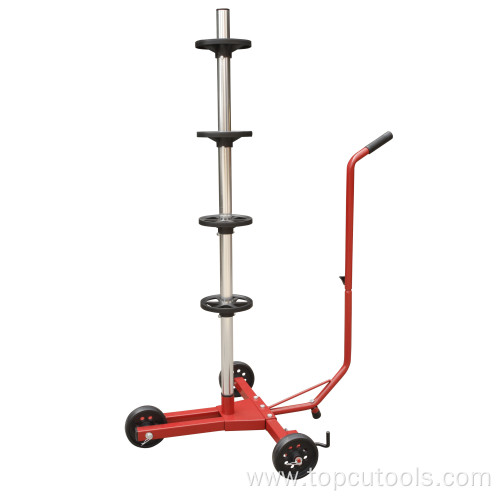 Tire Stand with Wheels & Brake